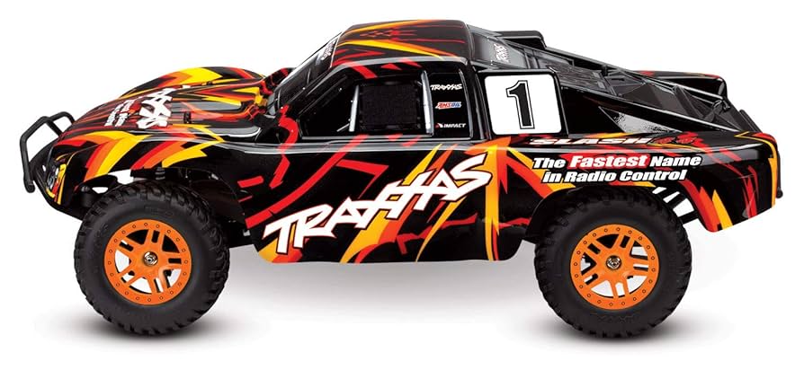 Amazon.com: Traxxas Slash 4X4 1/10 Scale 4X4 Short Course